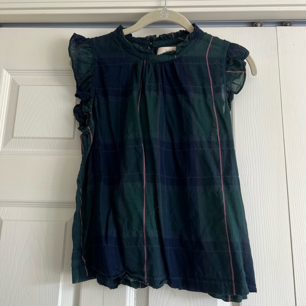 Isabella Sinclair Plaid Blouse (bought at Anthropologie)
